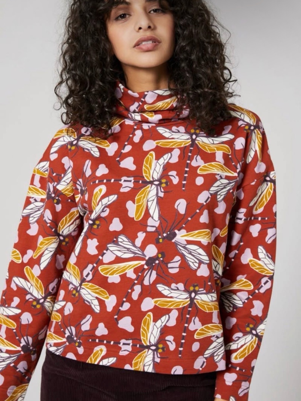 Gorman Australia Dragonflies colorful sweater